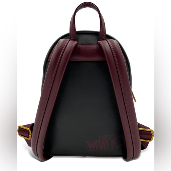 NWT What If Zombie Captain America Glow in the Dark Loungefly mini backpack - Picture 5 of 9